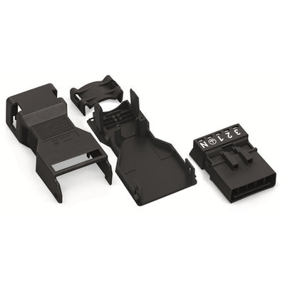 890-115 by WAGO Corporation - PLUG WITH STRAIN RELIEF HOUSING;