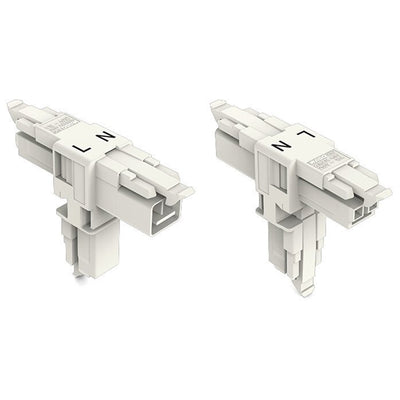 890-1665 by WAGO Corporation - T-DISTRIBUTION CONNECTOR 2-POLE