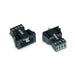 890-704 by WAGO Corporation - SNAP-IN SOCKET BLACK