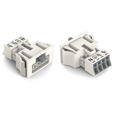 890-724 by WAGO Corporation - SNAP-IN SOCKET WHITE