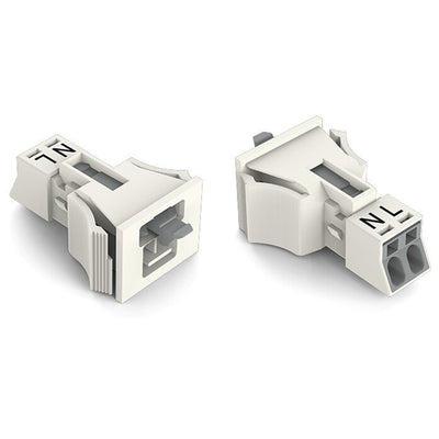 890-732 by WAGO Corporation - SNAP-IN PLUG WHITE