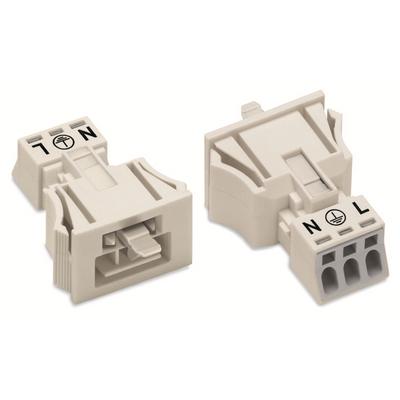 890-733 by WAGO Corporation - SNAP-IN PLUG WHITE