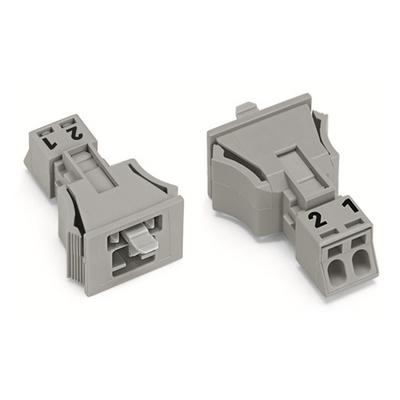 890-752 by WAGO Corporation - SNAP-IN PLUG GRAY