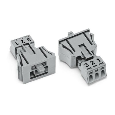 890-753 by WAGO Corporation - SNAP-IN PLUG GRAY