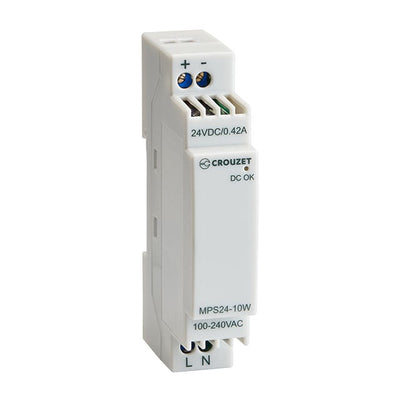 89451001 by Crouzet - AC/DC DIN RAIL SUPPLY 24V 10W