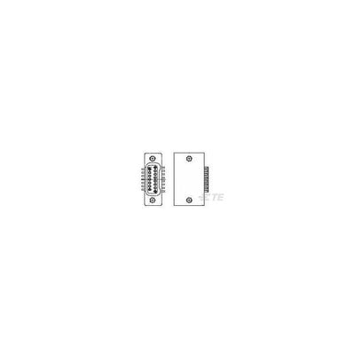 9-1589484-3 by TE Connectivity Aerospace, Defense and Marine - CONNECTOR RECPT 9POS SMD SLDR