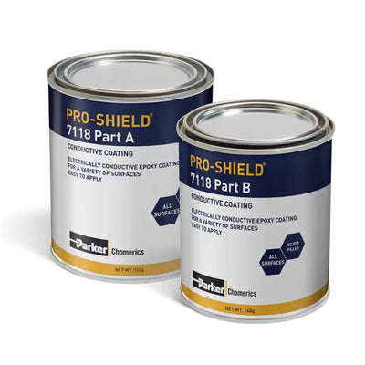 90-01-7118-0000 by Parker Chomerics - 2-PART CONDUCTIVE EPOXY COATING