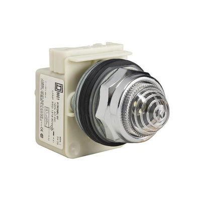 9001KP38LWC9 by Schneider Electric - PILOT LIGHT 120V 30MM TYPE K +OP