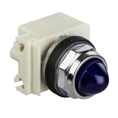 9001KP7L9 by Schneider Electric - ROUND PILOT LIGHT 30 - BLUE - IN