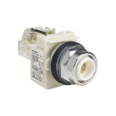 9001KT35LY by Schneider Electric - ROUND PILOT LIGHT 30 - LED BA 9S