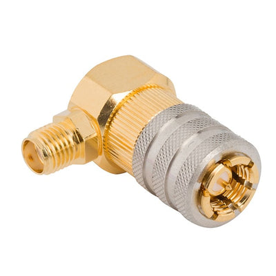901-10656 by Amphenol RF - QUICK CONNECT RIGHT ANGLE SMA AD