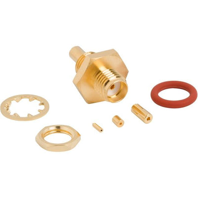 901-10753 by Amphenol RF - SMA STRAIGHT JACK BULKHEAD 0.81M