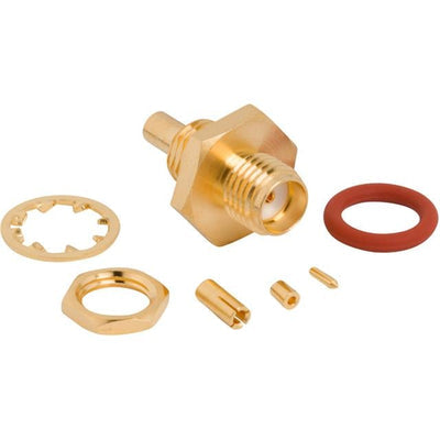 901-10754 by Amphenol RF - SMA STRAIGHT JACK BULKHEAD 1.13
