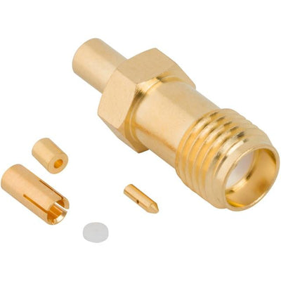 901-10763 by Amphenol RF - SMA STRAIGHT CRIMP FEMALE JACK 1