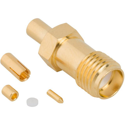 901-10764 by Amphenol RF - SMA STRAIGHT CRIMP FEMALE JACK 1