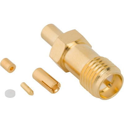 901-10775 by Amphenol RF - RP SMA STRAIGHT CRIMP JACK 1.13