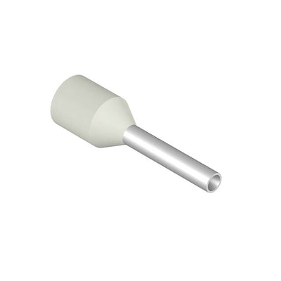 9025960000 by Weidmuller - CONNECTOR FERRULE 18AWG WHITE