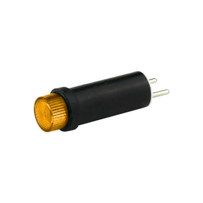 91-NWA12H-CAO by Visual Communications Company - VCC - PMI .290"" 12VDC HI-HAT PIN AMBER