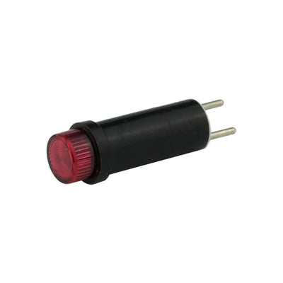 91-NWR12H-CRO by Visual Communications Company - VCC - PMI .290"" 12VDC HI-HAT PIN RED