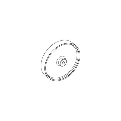 9103/10 by Sensata-BEI Sensors - MEAS. WHEEL 500 MM, ALUM. KNURLE