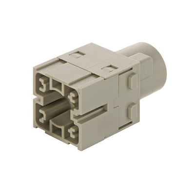 09140013004 by HARTING - HAN 300AMP MODULE MALE CRIMP - P