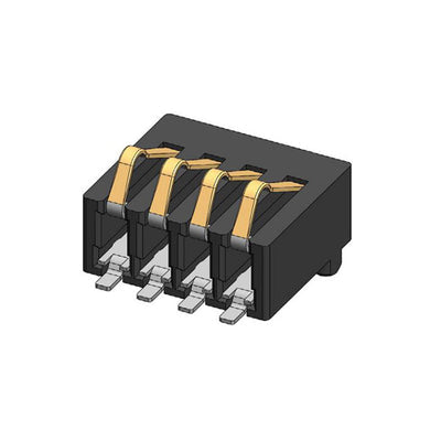 009155004021016 by KYOCERA AVX - 4 POS BATTERY 1.27MM PITCH