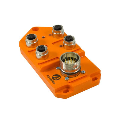 916-CN NC032 by Alpha Wire - M12 PLASTIC 4PORT 1SIG LED