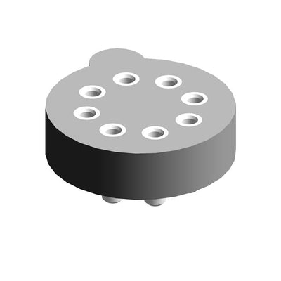 917-83-208-41-053101 by Preci-Dip - CONNECTOR TRANSIST TO-5 8POS GOLD
