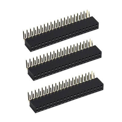 920-0201-01 by Schmartboard, Inc. - CONNECTOR HDR 40POS PCB R/A 3PC
