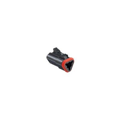 93445-2201 by Molex - 3CCT PLUG BLACK WITH LARGE SEAL
