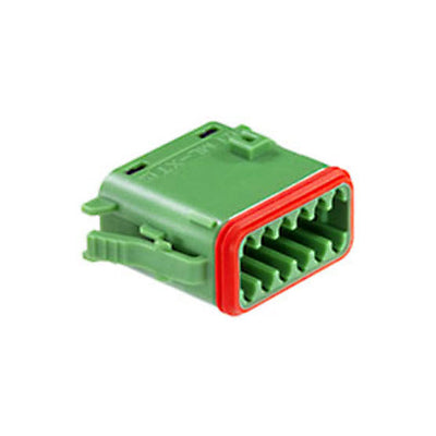 0934456133 by Molex - CONNECTOR PLUG HSG 12POS GRN