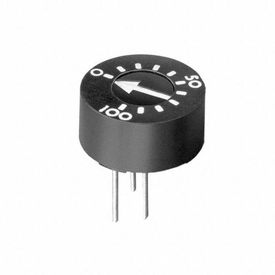 93PR500LF by TT Electronics/BI - TRIMMER 500 OHM 1W PC PIN TOP