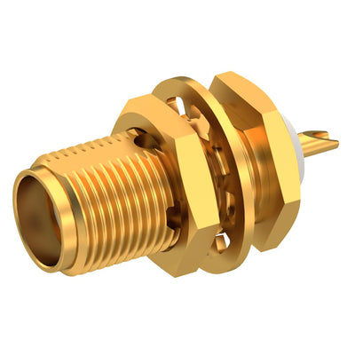 9412-1113-000 by Radiall USA, Inc. - SMA / STRAIGHT JACK RECEPTACLE F