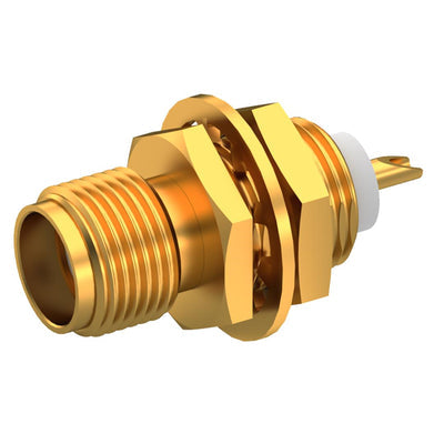 9422-1113-000 by Radiall USA, Inc. - SMA F STR BHD SP