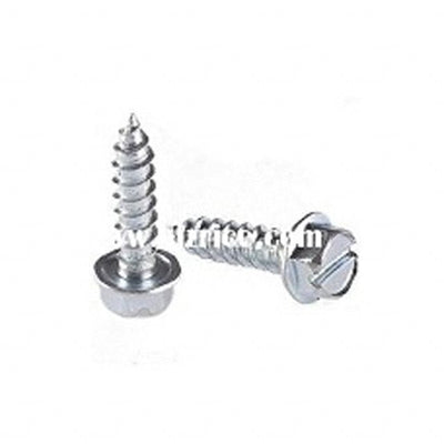 9577 by Keystone Electronics - SHEET METAL SCREW HEX SLOTTED #6