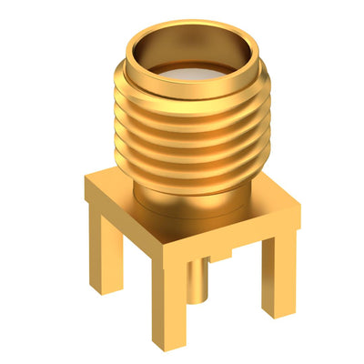 9650-1113-000 by Radiall USA, Inc. - SMA F STR BHD