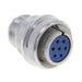 97-3106A16S-1S-639 by Amphenol Industrial Operations - CONNECTOR PLUG FMALE 7P SILV SLDR CUP