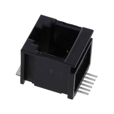 98432-111LF by Amphenol ICC (FCI) - CONNECTOR MOD JACK 6P6C VERT UNSHLD