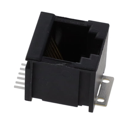 98432-511LF by Amphenol ICC (FCI) - CONNECTOR MOD JACK 6P6C VERT UNSHLD