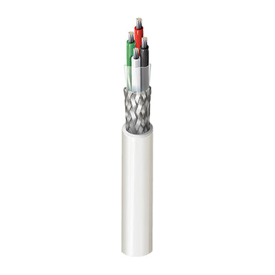 83352E 009100 by Belden Inc. - CABLE 4CON 16AWG WHT SHLD 100