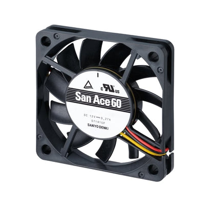 9GA0612G9001 by Sanyo Denki America Inc. - FAN AXIAL 60X15MM 12VDC WIRE