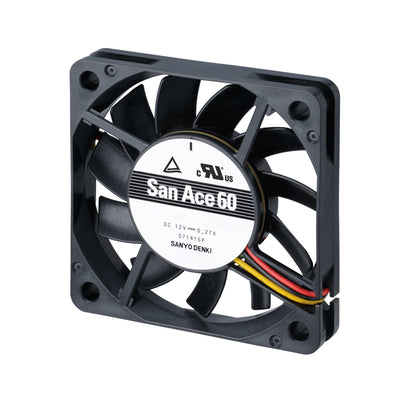 9GA0612L9001 by Sanyo Denki America Inc. - FAN AXIAL 60X15MM 12VDC WIRE
