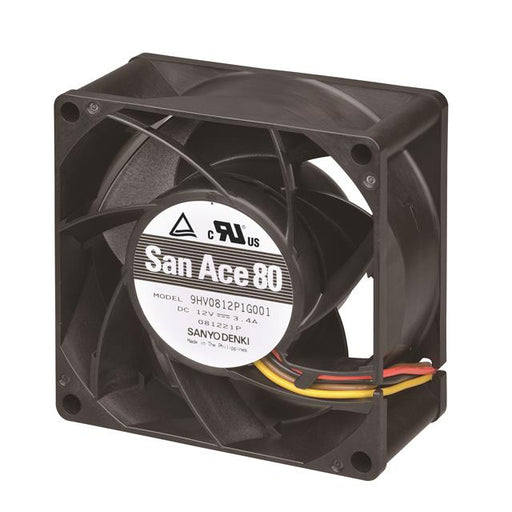 9HV0824G1D001 by Sanyo Denki America Inc. - FAN AXIAL 80X38MM 24VDC WIRE