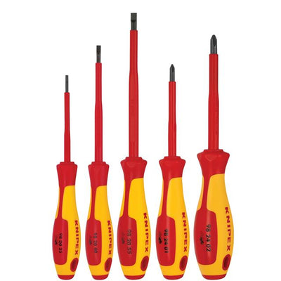 9K 98 98 32 US by Knipex Tools LP - SCREWDRIVER SET 1000V INS 5PC