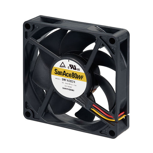 9WFA0824G6002 by Sanyo Denki America Inc. - FAN AXIAL 80X20MM 24VDC WIRE