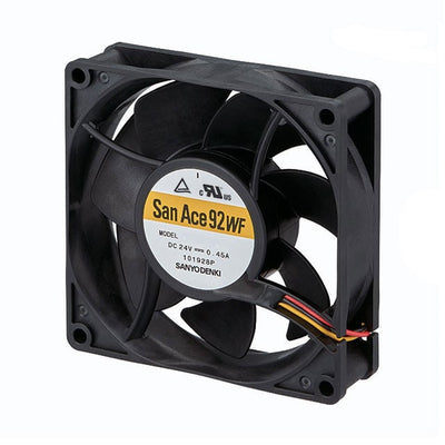 9WFA0924P4H001 by Sanyo Denki America Inc. - FAN AXIAL 92X25.2MM 24VDC WIRE