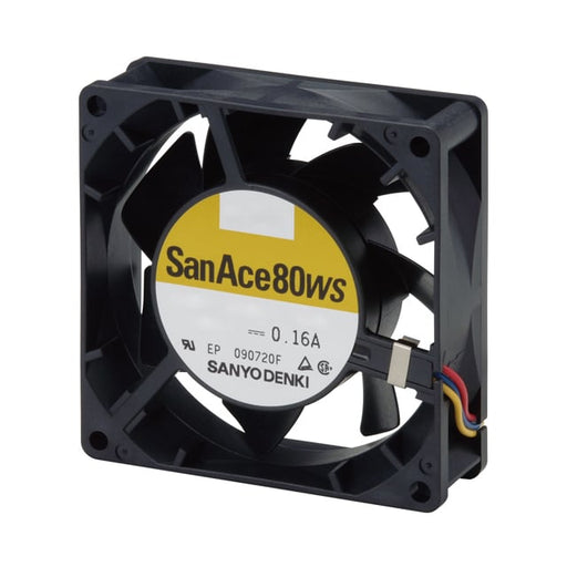 9WS0812H401 by Sanyo Denki America Inc. - FAN AXIAL 80X25MM 12VDC WIRE