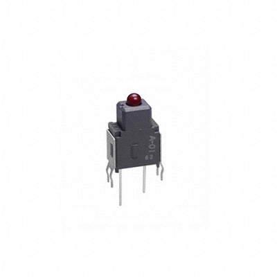 A01BC by NKK Switches - INDICATOR SW LOPRO STR BRKT RED