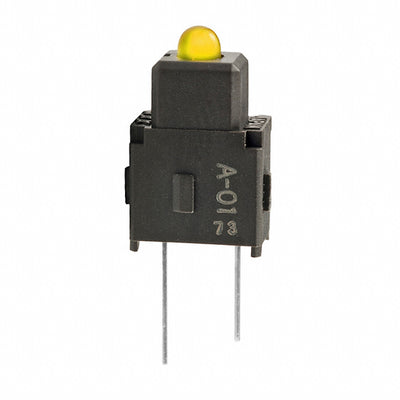 A01BE by NKK Switches - INDICATOR LOPRO STR BRKT YEL LED