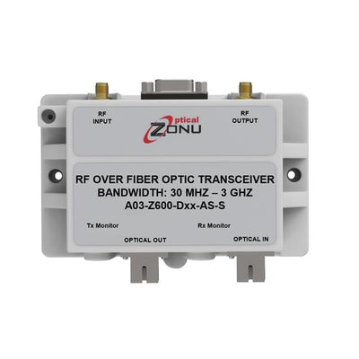 A03-Z600-D27-AS-S by Optical Zonu Corporation - FIBER OPTIC TRANSCEIVER, OZ600 F